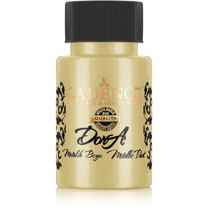 Cadence Dora Acrylverf Metallic 50 ml Banana Yellow