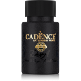 Cadence Dora Acrylverf Metallic 50 ml Black