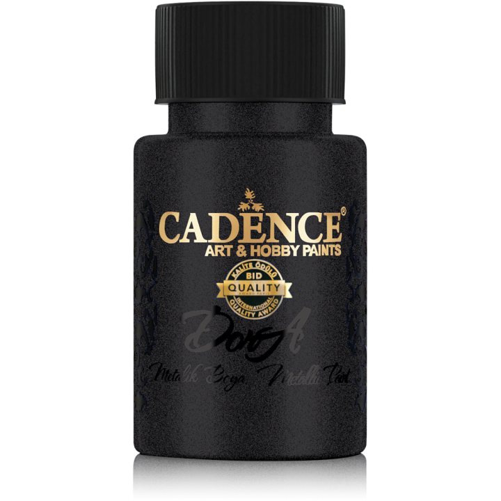 Cadence Dora Acrylverf Metallic 50 ml Black