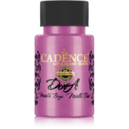 Cadence Dora Acrylverf Metallic 50 ml Bright Fuchsia