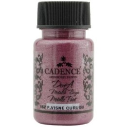 Cadence Dora Acrylverf Metallic 50 ml Bright Maroon