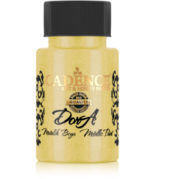 Cadence Dora Acrylverf Metallic 50 ml Canary Yellow