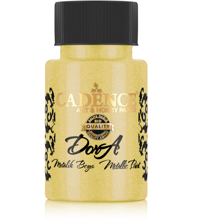 Cadence Dora Acrylverf Metallic 50 ml Canary Yellow