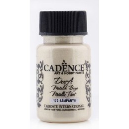 Cadence Dora Acrylverf Metallic 50 ml Champagne