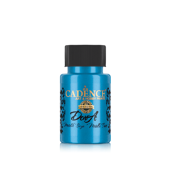 Cadence Dora Acrylverf Metallic 50 ml Dora Blue