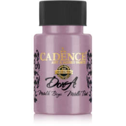 Cadence Dora Acrylverf Metallic 50 ml Dried Rose