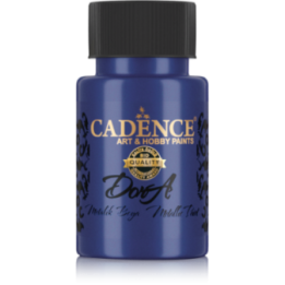 Cadence Dora Acrylverf Metallic 50 ml Island Blue