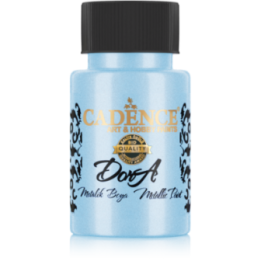 Cadence Dora Acrylverf Metallic 50 ml Lichtblauw