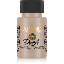 Cadence Dora Acrylverf Metallic 50 ml Lichtbruin