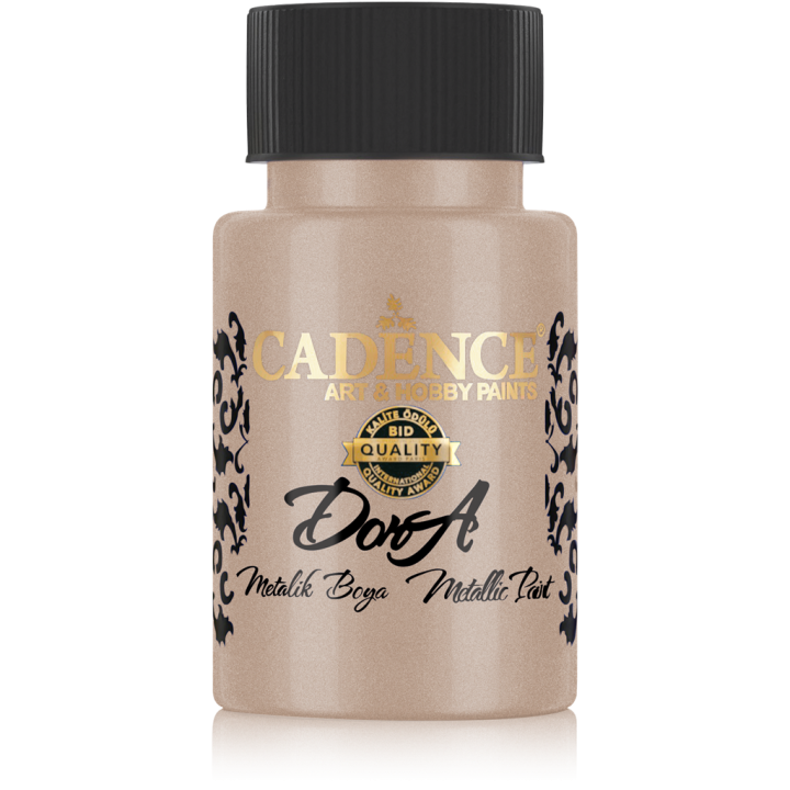 Cadence Dora Acrylverf Metallic 50 ml Lichtbruin