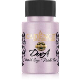 Cadence Dora Acrylverf Metallic 50 ml Lila Mist
