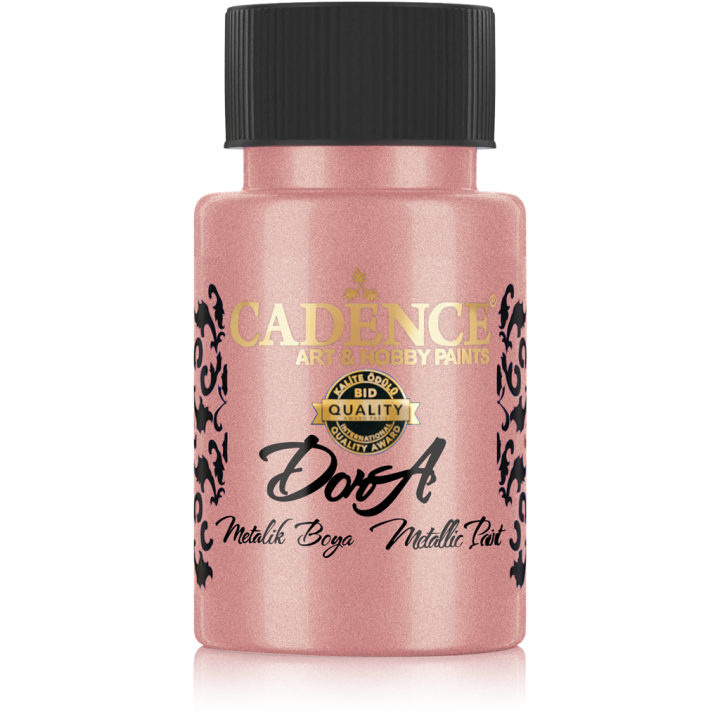 Cadence Dora Acrylverf Metallic 50 ml Rose Goud