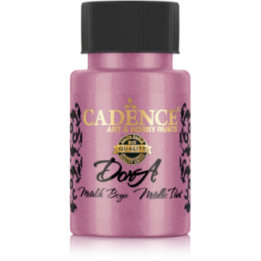 Cadence Dora Acrylverf Metallic 50 ml Roze Sunset