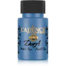 Cadence Dora Acrylverf Metallic 50 ml Tidal Blue