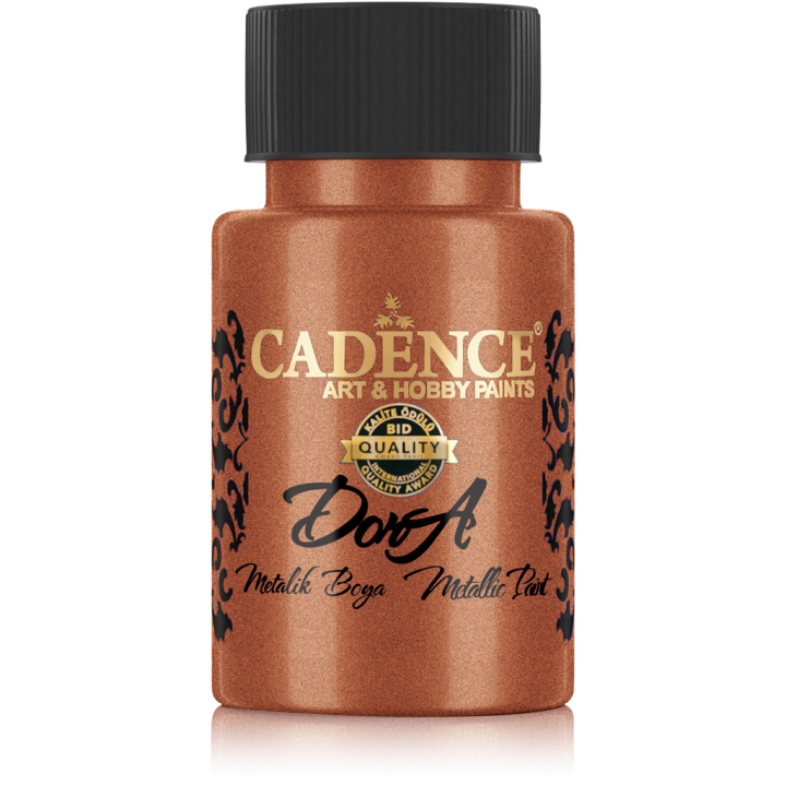 Cadence Dora Acrylverf Metallic 50 ml Zinober Gold