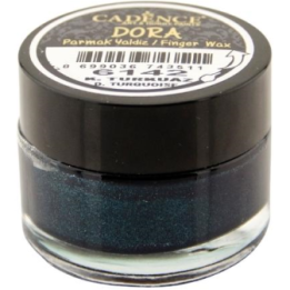 Cadence Dora Finger Wax 20 ml Donker Turquoise