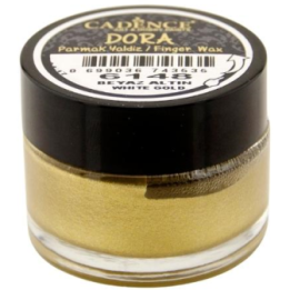 Cadence Dora Finger Wax 20 ml Wit Goud