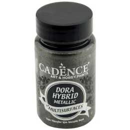 Cadence Dora Hybrid Acrylverf Metallic 90 ml Antique Anthracite