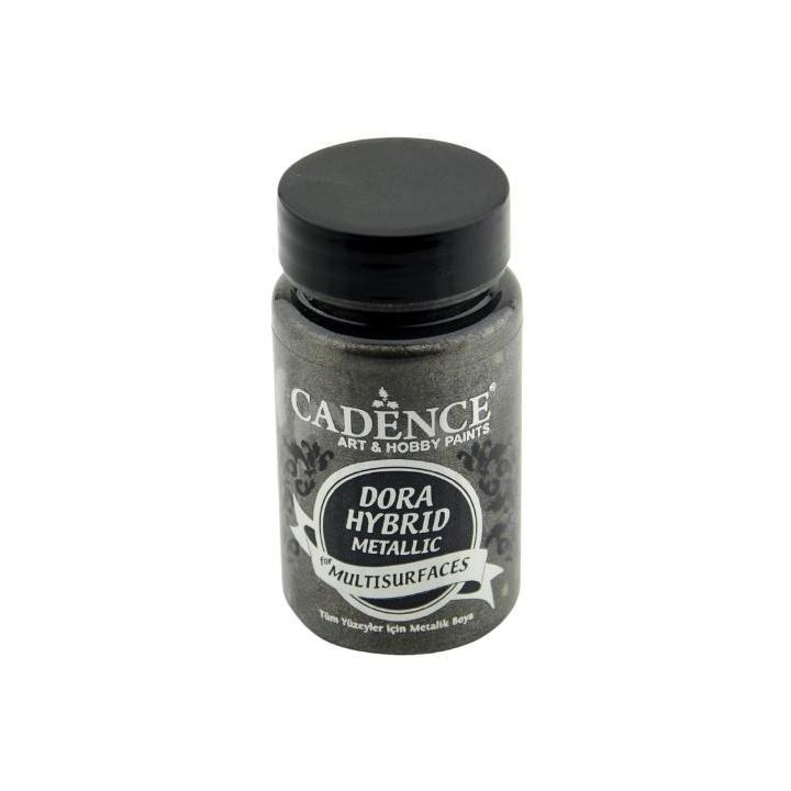 Cadence Dora Hybrid Acrylverf Metallic 90 ml Antique Anthracite