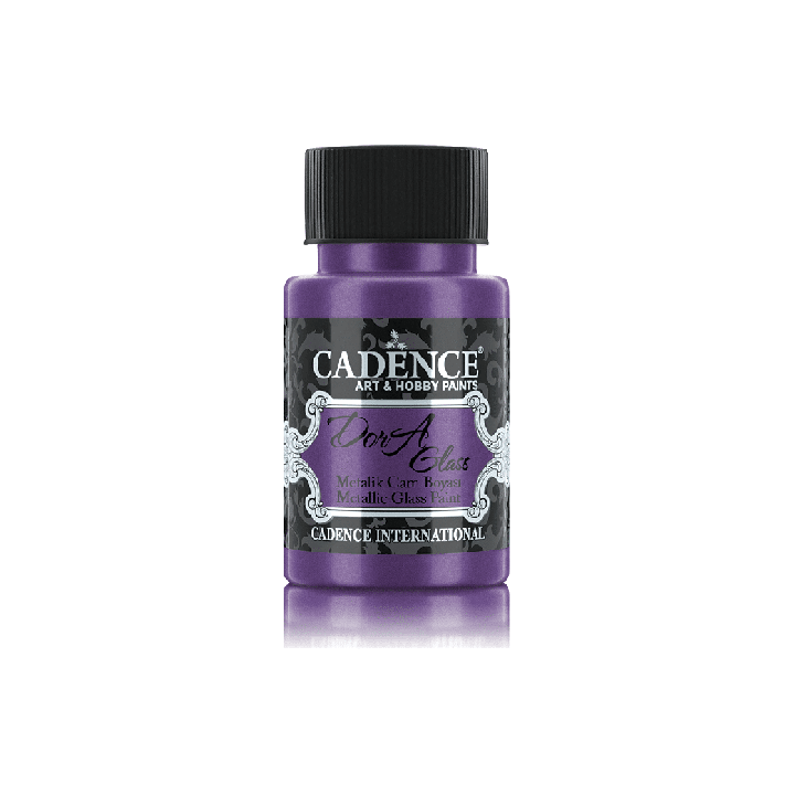 Cadence Dora Metallic Glas Verf 50 ml Amethyst