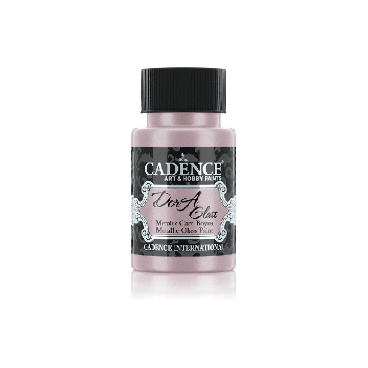 Cadence Dora Metallic Glas Verf 50 ml Antiek Lila