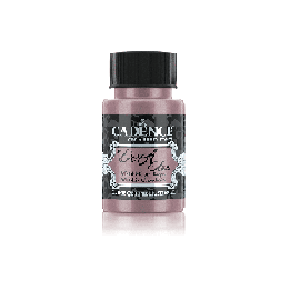 Cadence Dora Metallic Glas Verf 50 ml Antiek Roze