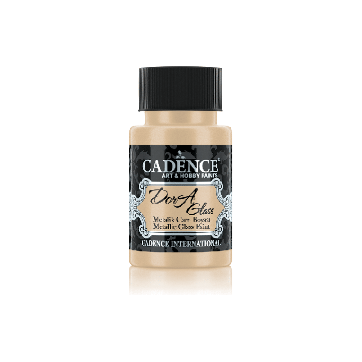 Cadence Dora Metallic Glas Verf 50 ml Champagne