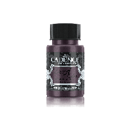 Cadence Dora Metallic Glas Verf 50 ml Donker Orchidee