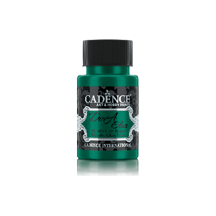 Cadence Dora Metallic Glas Verf 50 ml Emerald Green