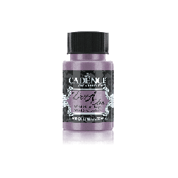 Cadence Dora Metallic Glas Verf 50 ml Lila Mist