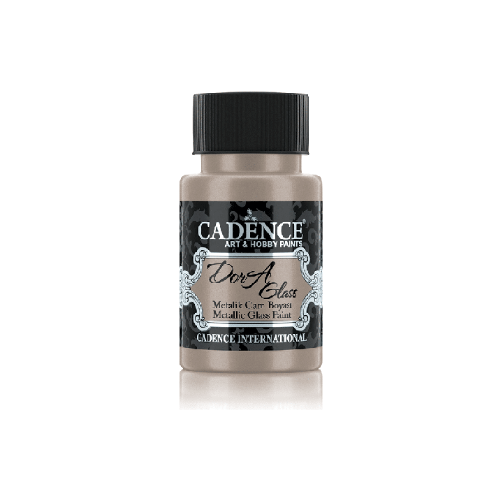 Cadence Dora Metallic Glas Verf 50 ml Platina