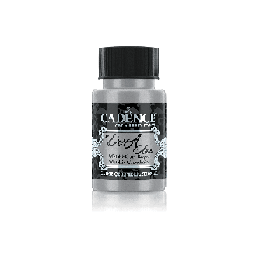 Cadence Dora Metallic Glas Verf 50 ml Zilver