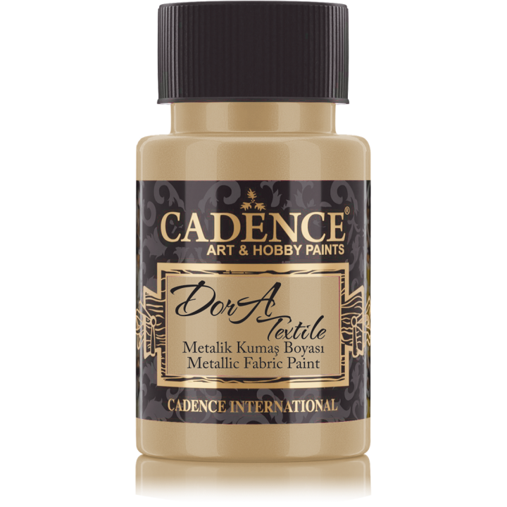 Cadence Dora Metallic Textielverf 50 ml Antiekgoud