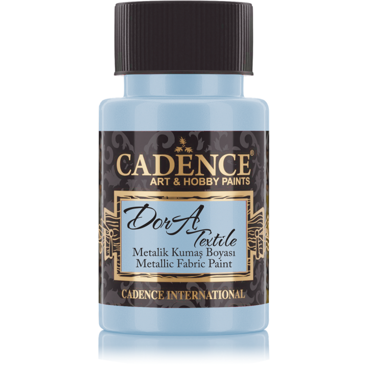 Cadence Dora Metallic Textielverf 50 ml Aqua