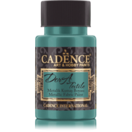 Cadence Dora Metallic Textielverf 50 ml Groen