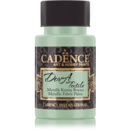 Cadence Dora Metallic Textielverf 50 ml Menthol