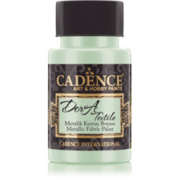 Cadence Dora Metallic Textielverf 50 ml Mint