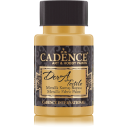 Cadence Dora Metallic Textielverf 50 ml Rich Goud