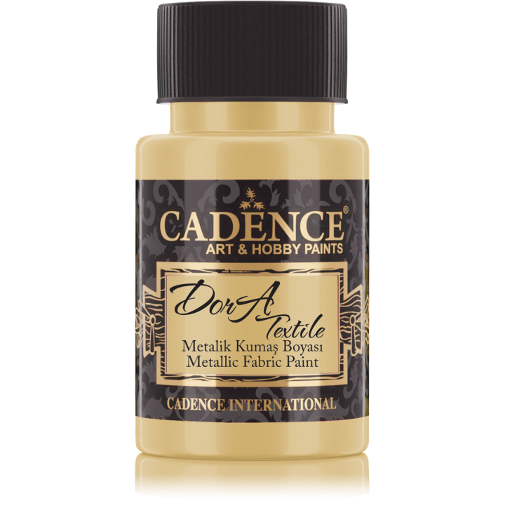 Cadence Dora Metallic Textielverf 50 ml Witgoud