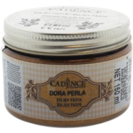 Cadence Dora Perla Relief Pasta 150 ml Ankerit Goud