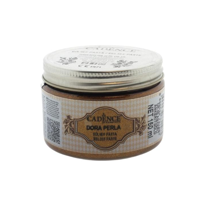 Cadence Dora Perla Relief Pasta 150 ml Ankerit Goud