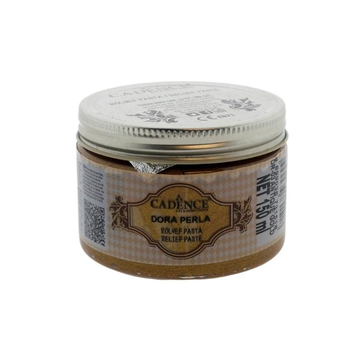 Cadence Dora Perla Relief Pasta 150 ml Antiekgoud