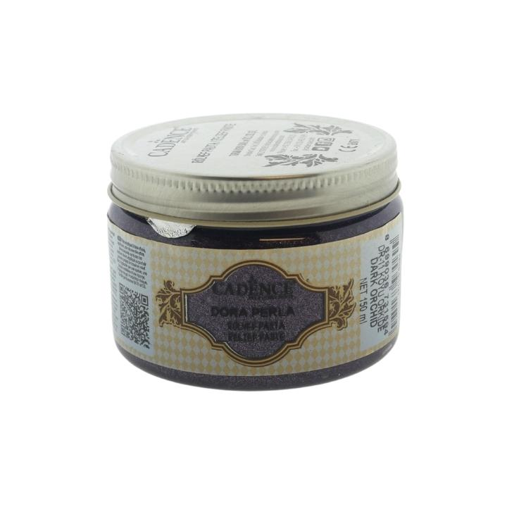Cadence Dora Perla Relief Pasta 150 ml Donker Orchidee