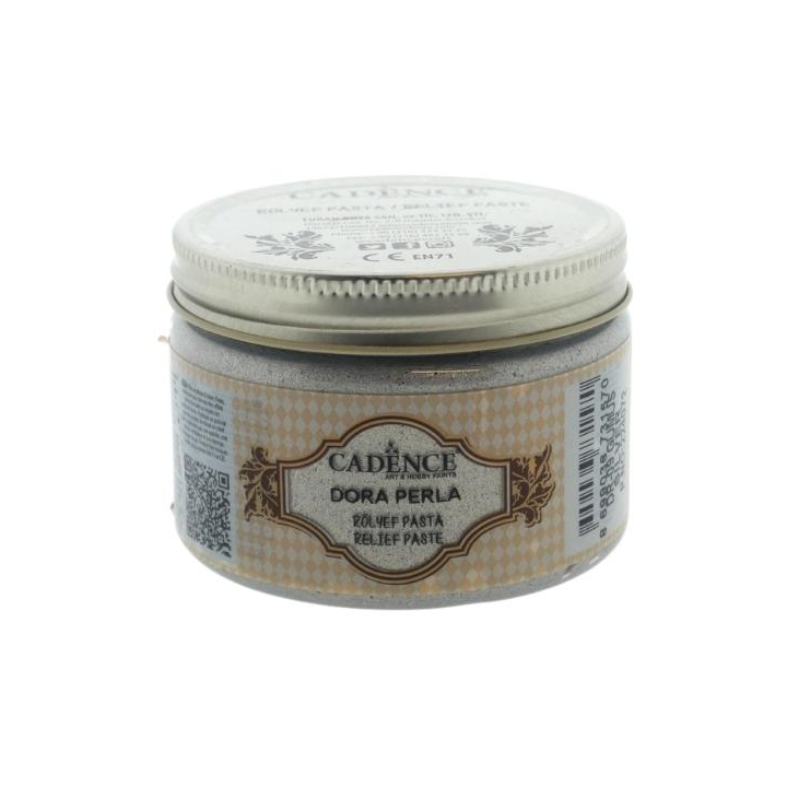 Cadence Dora Perla Relief Pasta 150 ml Zilver