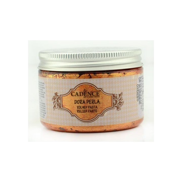 Cadence Dora Perla Relief Pasta 150ml Orange Oxidized