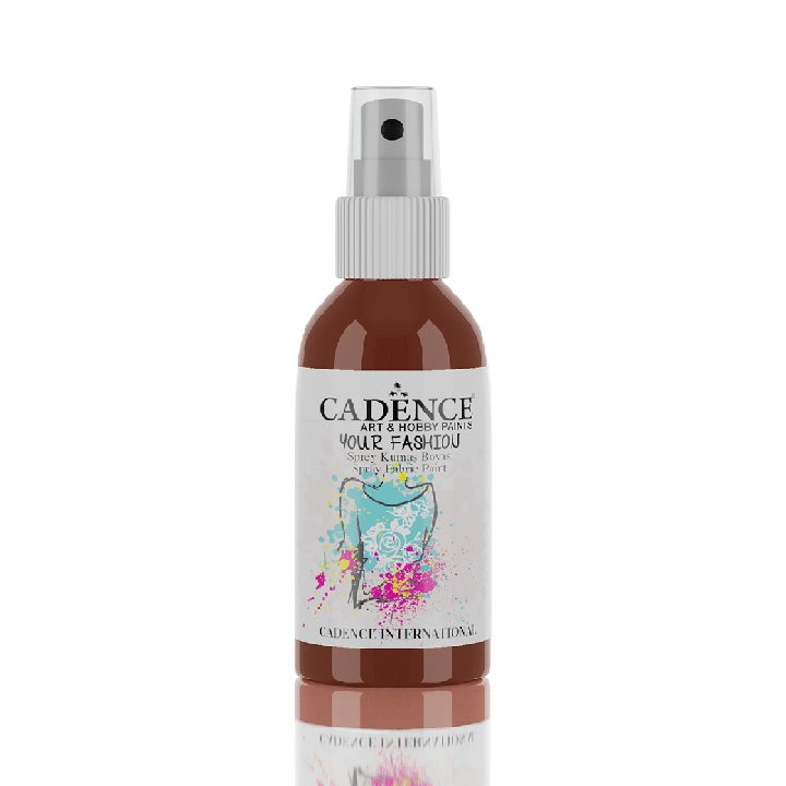 Cadence Fashion Spray Fabric Paint 100 ml Bruin