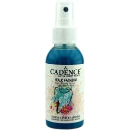 Cadence Fashion Spray Fabric Paint 100 ml Dark Turquoise