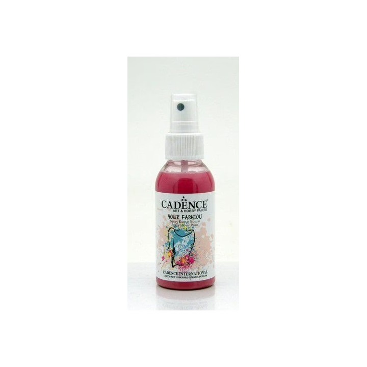 Cadence Fashion Spray Fabric Paint 100 ml Fuschia