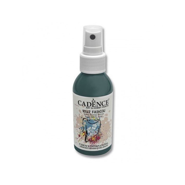 Cadence Fashion Spray Fabric Paint 100 ml Green