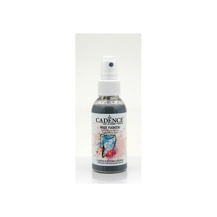 Cadence Fashion Spray Fabric Paint 100 ml Grijs